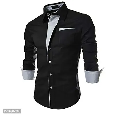 ARDYN Men's Cotton Slim Fit Casual Shirt-thumb0