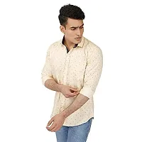 ARDYN Printed Slim Fit Casual Shirt for Men - 100% Cotton, Full Sleeves, Spread Collar-thumb1