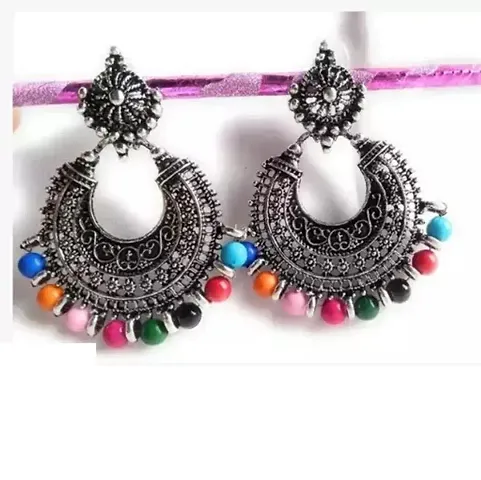 Traditional Dangle and Drop Earrings with Pearl Beads Earrings For Women