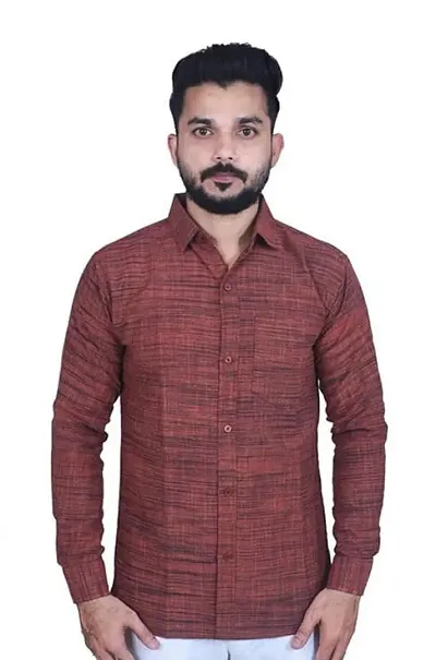 Trendy Cotton Long Sleeves Casual Shirt 