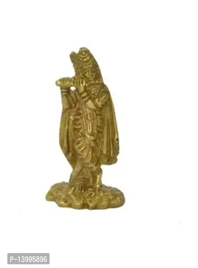 Lord Krishna Decorative Showpiece - 6 cm