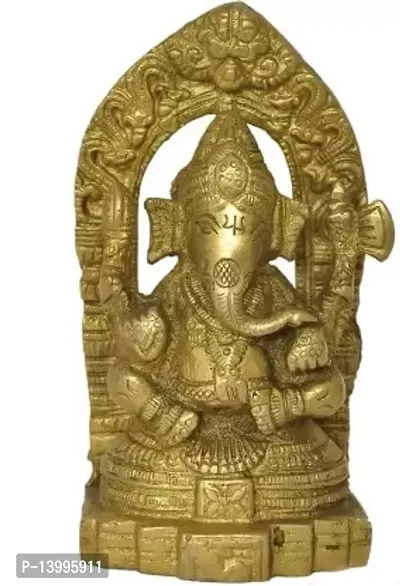 Lord Ganesha Decorative Showpiece - 12 cm