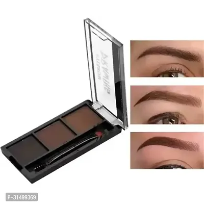 Long Lasting And Waterproof Eyebrow Palette-3 Colors-thumb0