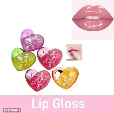 Heart Shape Lip Tint, Shimmery Finish Combo