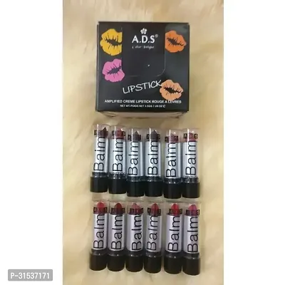 Combo Balm Matte Lipstick Set Of 12-thumb0