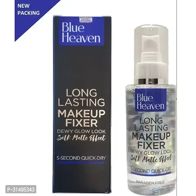 Bh Long Lasting Makeup Fixer Spray 1Pc- With Aloe Vera And Vitamin E-Make Up Fixer Spray For Women, Transparent, 115 Ml-thumb0