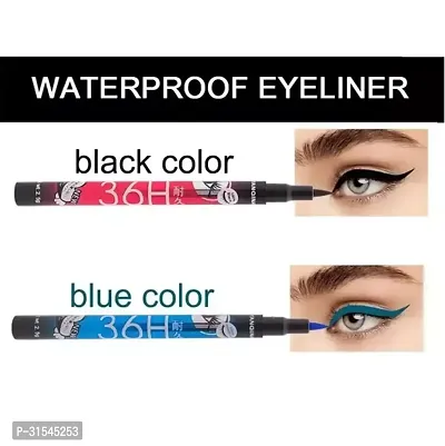 Waterproof Smudge Proof, Transfer Proof Eye Liner For Eye Makeup-thumb0