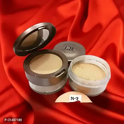 Hr Hd High Definition Pressed Powder For Smooth Skin Compact - 18 G