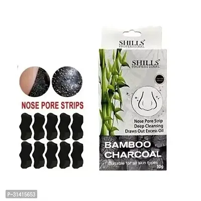 Deep Cleansing Face Nose Strips With Instant Pore Unclogging, 10 Pcs-thumb0