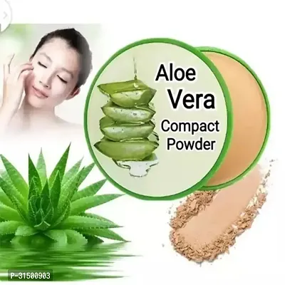 Aloe Vera Extract Contained Compact Face Powder-thumb0