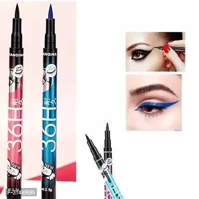 Waterproof Smudge Proof Transfer Proof Eye Liner For Eye- 2 Pieces-thumb0