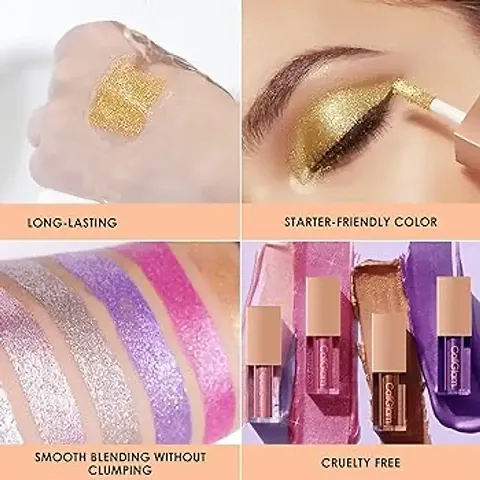 Liquid Glitter Eyeshadow Waterproof Set Of 6