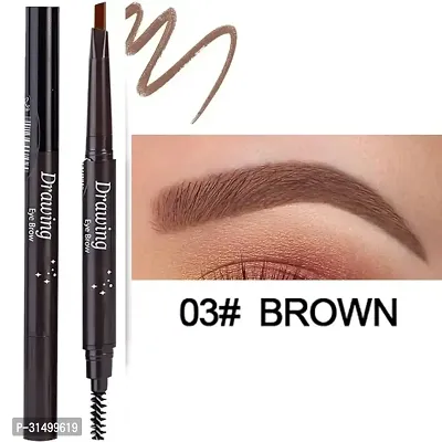 Smudge Proof Water Resistant Brown Eyebrow Pencil-thumb0