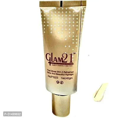 Glam 21 Oil Free Illuminator 01, 65.5 Gm With Uv Filter Sun Protection For Highlighting And Contouring-thumb0