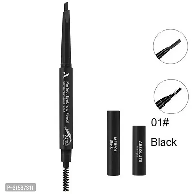 Eye Brow Pencil, With Spoolie, Long-Lasting And Natural-Looking Results, Define Blend Brow Pencil, Natural Brown-thumb0