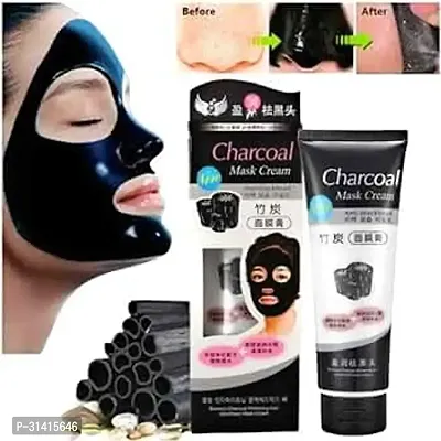 Charcoal Peel Off Mask For Men Women (Pack Of 2)-thumb0