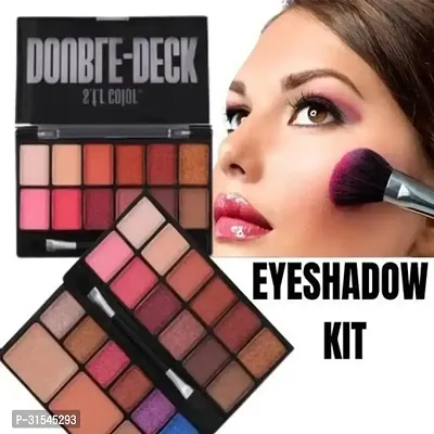 Double Deck 18 Color Matte And Shine Eyeshadow Palette-thumb0