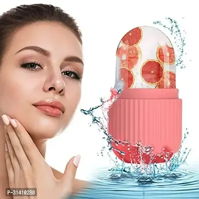 Trendy Silicone Ice Roller Face Massager For Face Puffy Eyes and Neck-thumb0