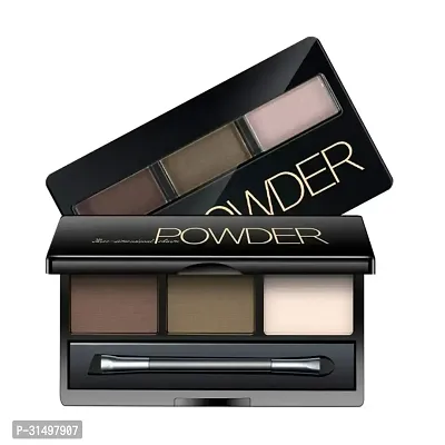 3 Colors Eyebrow Palette Long Lasting And Waterproof-thumb0