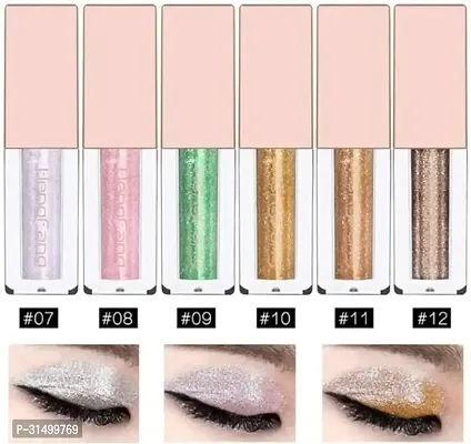 Waterproof Liquid Glitter Eyeshadow-Set Of 6-thumb0