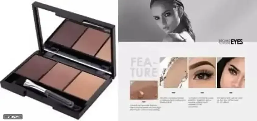 Long Lasting and Waterproof  Eyebrow Palette-thumb3