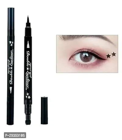 Long Lasting Eyeliner with Felt Tip on One End and Star Stamp Pack of 2-thumb0