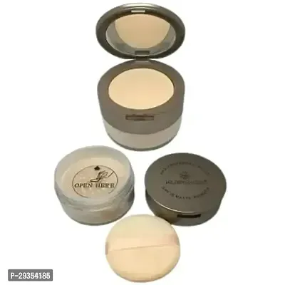 Long lasting High Definition Pressed Powder for Smooth Skin Compact - 18 G-thumb0