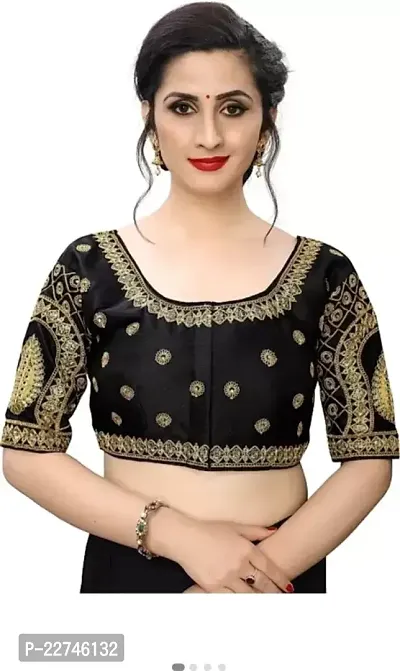 Stylish Women Pure Silk Stitched Ethnic Blouse