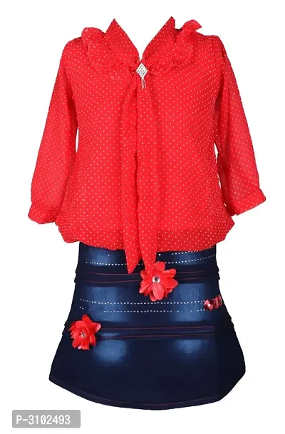 Top N Skirt Red Dress