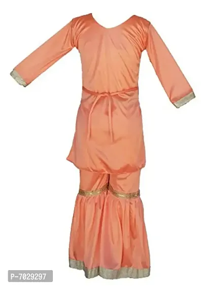 My Lil Princess Baby Girl's Knee Length Dress-thumb4