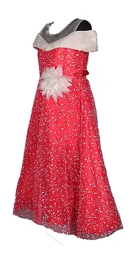 My Lil Princess Girl's A-Line Dress (My Lil Princess_Red Polka_18_Red_2-3 Years)-thumb1