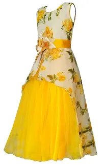 My Lil Princess Baby Girl's A-Line Maxi Dress-thumb2