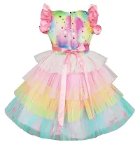 My Lil Princess Girls' Dress Layered Unicorn Dress_18_1-2 Years-thumb3