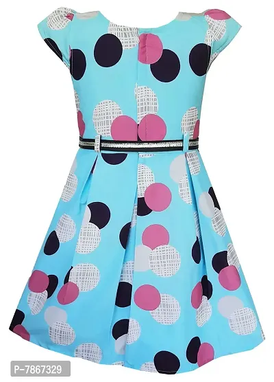 My Lil Princess Girls' Dress DP Bobby Print Blue_18_0.5-1 Years-thumb3