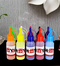 ME  YOU MultiColor Rangoli Powder Bottles (Set of 10) | Rangoli Powder Rangoli Art, Home Decor, Pooja,Wedding | Rangoli Colors in Plastic Bottles.-thumb1