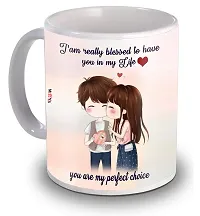 ME & YOU Surprise Love Gifts, Coffee Mug| Keychain| Message Pills Valentine Gifts (Multicolor)-thumb1