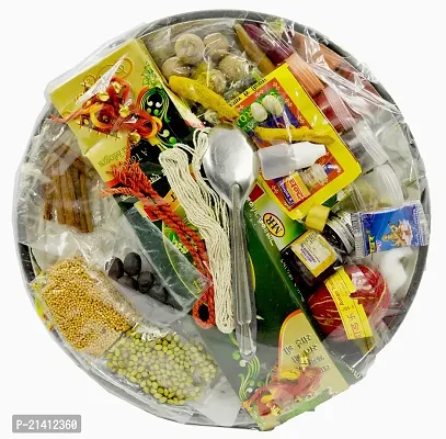 All In One Pooja Kit with 31 Items - Pooja Items for Special Festivals-thumb0