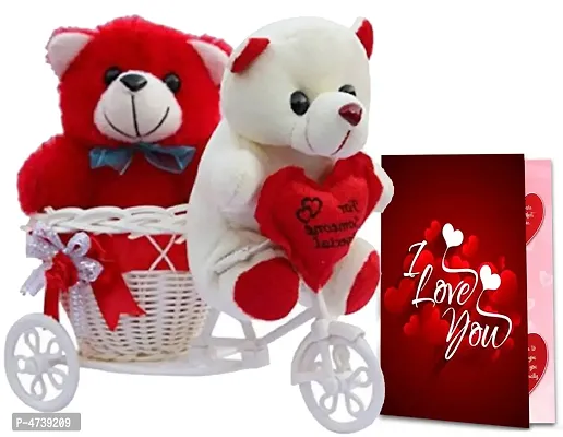 Gift Items (Cycle teddy and card)