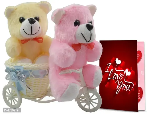 Gift Items (Cycle teddy and card)