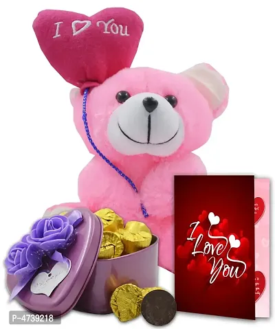 Gift Items (Choclate, card and teddy)