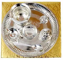 ME  YOU Pooja Thali/Aarti Thali set for several occasions like - Navrati, Diwali, Karwa chauth, return Gift, Housewarmining Pooja-thumb3