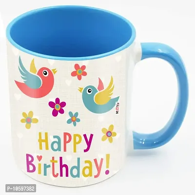 ME&YOU Printed Ceramic Mug Gift for Brother Sister Father Mother Friends On Birthday IZ19DTMUb-367