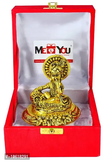 ME & YOU Diwali Krishna Figurine Gift Hamper|Diwali Gifts Combo| Idol Statue Diwali Gift |Gift Hamper with Krishna Statue, Diwali Greeting Card & Tealight Scented Warm Spices Fragrance Candle-thumb2