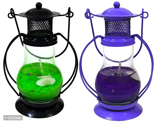 ME  YOU Lantern Candle Holder - Aroma Candle, Diwali Candle |Beautiful Candles for Home Deacute;cor | Decorative Candles for Home  Diwali Deacute;cor | Festive Decor Candle Set in Pack 2-thumb0