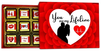 Midiron Chocolates Gift for Girlfriend, Wife, Husband, Boyfriend | Special Occasion Gift ( Chocolates Gift | Love Greeting Card | Love Quoted Coffee Mug )-thumb2