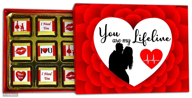 Midiron Chocolates Gift for Girlfriend, Wife, Husband, Boyfriend | Special Occasion Gift ( Chocolates Gift | Love Greeting Card | Love Quoted Coffee Mug )-thumb3
