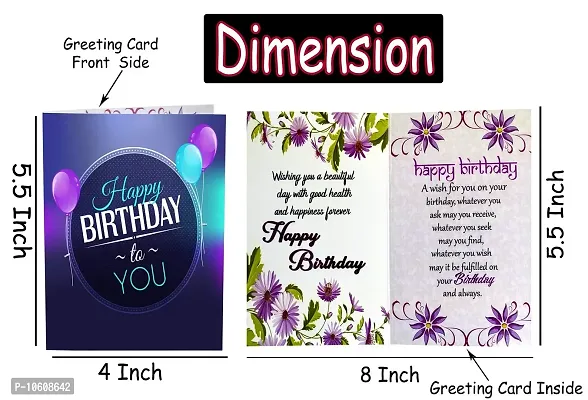 ME & YOU Beautiful Birthday Gift |Real Princess are Born in May Printed Mug with Greeting Card Birthday Gifts (Coffee Mug and Greeting Card-thumb3
