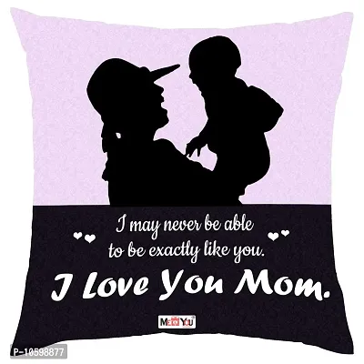 ME & YOU Beautiful Gifts for Beautiful Mumma, Printed Cushion with Microfiber Filleron Her Birthday/Mother's Day