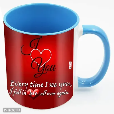 ME&YOU Romantic Gifts, Surprise Printed Ceramic Colored Mug for Husband Wife Couple Lover Girlfriend Boyfriend Fianc?e Fianc? On Valentine's Day, Anniversary and Any Special Occasion IZ19STLoveMUb-53