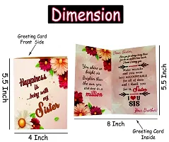 ME & YOU Gifts for Sister, Printed Ceramic Mug with Card Gift for Birthday/Rakhi/Raksha Bandhan/Anniversary/Bhaidooj-thumb1